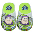 Green - Side - Toy Story Boys Buzz Lightyear 3D Slippers
