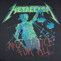 Black - Back - Amplified Mens Justice For All Metallica Sleeveless T-Shirt