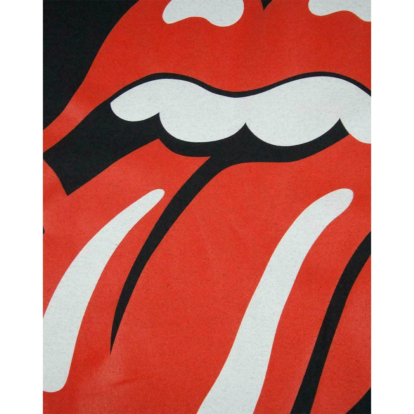 Black-Red - Lifestyle - The Rolling Stones Mens Classic Tongue T-Shirt