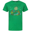 Green - Front - Junk Food Mens I Can´t Stand It Peanuts Christmas T-Shirt