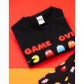 Black - Close up - Pac-Man Mens Game Over Pyjama Set
