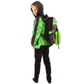 Black-Green - Side - Minecraft TNT Creeper Backpack Set (Pack of 5)