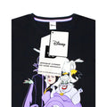 Black-Lilac - Close up - Disney Womens-Ladies Its Good To Be Bad Villains Pyjama Set