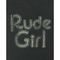 Charcoal - Back - Junk Food Womens-Ladies Rude Girl Vest