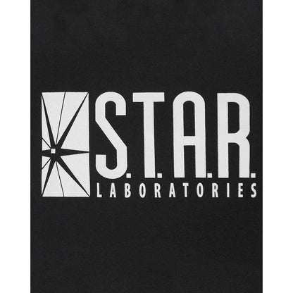 Black - Back - The Flash Boys TV Star Laboratories T-Shirt