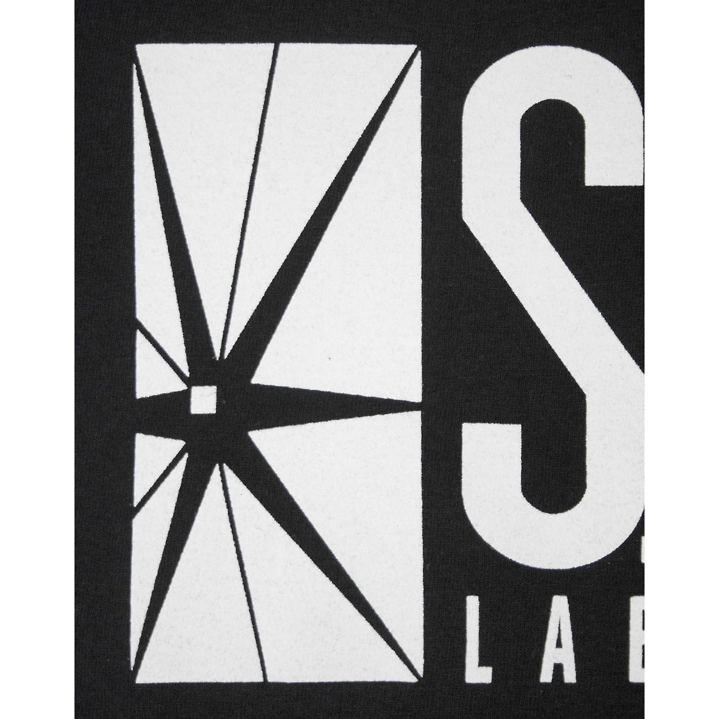 Black - Side - The Flash Boys TV Star Laboratories T-Shirt