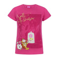 Pink - Front - Beauty And The Beast Girls Spell To Be Broken T-Shirt