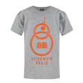 Grey - Front - Star Wars Boys The Force Awakens BB-8 T-Shirt