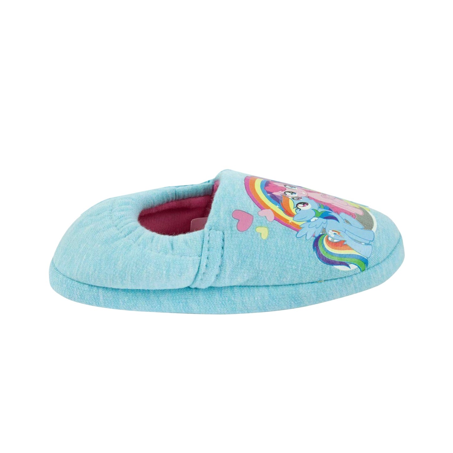 Blue-Multicoloured - Back - My Little Pony Girls Slippers