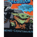 Black - Close up - Star Wars Mens Baby Yoda Poster T-Shirt