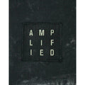 Charcoal - Close up - Amplified Womens-Ladies Seal Ramones Macrame Logo Sweatshirt