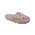 Pink-Grey - Front - Disney Womens-Ladies Dumbo Slippers