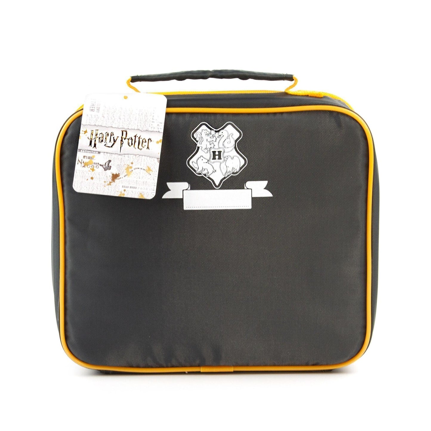 Black-Yellow - Side - Harry Potter Chibi Lunch Bag and Bottle Set