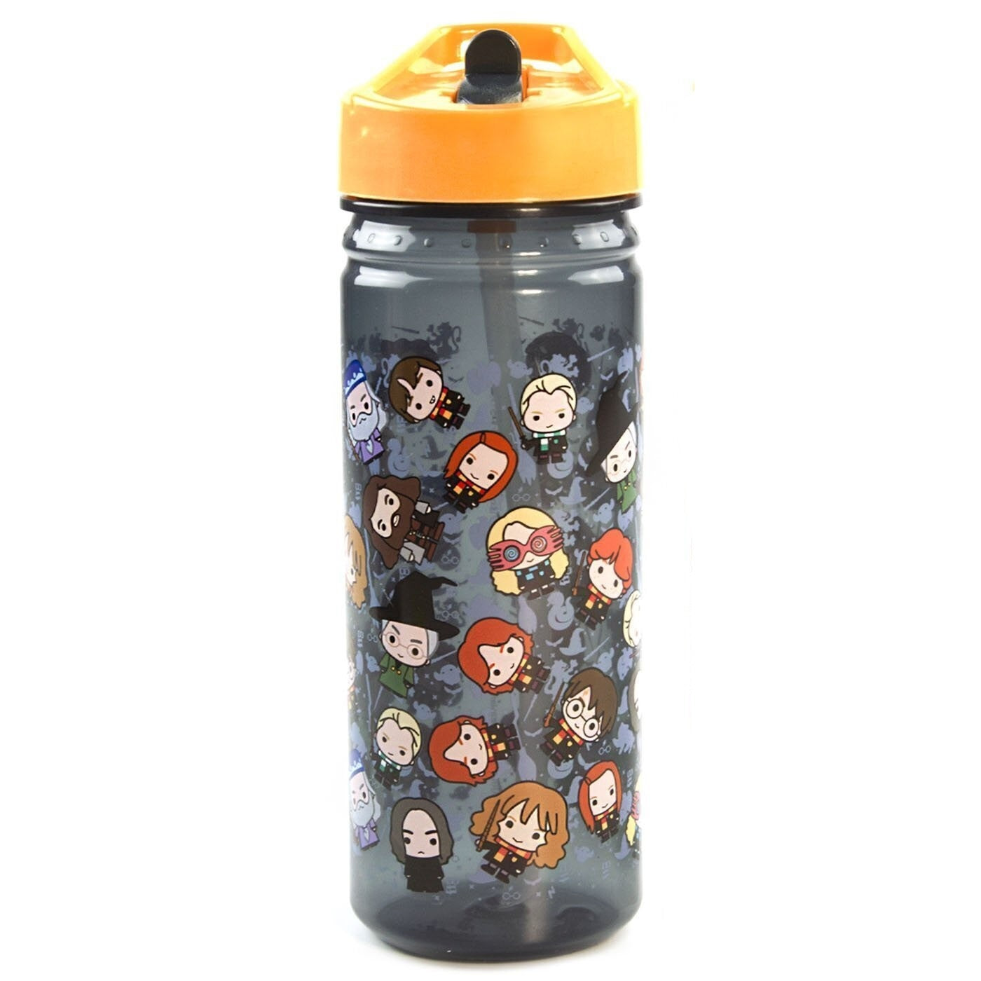 Black-Yellow - Close up - Harry Potter Chibi Lunch Bag and Bottle Set