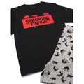Black-Red-Grey - Pack Shot - Stranger Things Mens Short Pyjama Set
