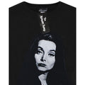 Black - Lifestyle - The Addams Family Womens-Ladies Morticia Addams Oversized T-Shirt