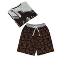 Grey-Black-Red - Lifestyle - Dragon Ball Z Mens Goku Short Pyjama Set