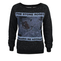 Black - Front - Amplified Womens-Ladies I Wanna Be Adored The Stone Roses Sweatshirt