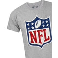 Grey - Lifestyle - NFL Mens logo Shield T-Shirt