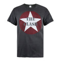 Charcoal - Front - Amplified Mens Star Logo The Clash T-Shirt