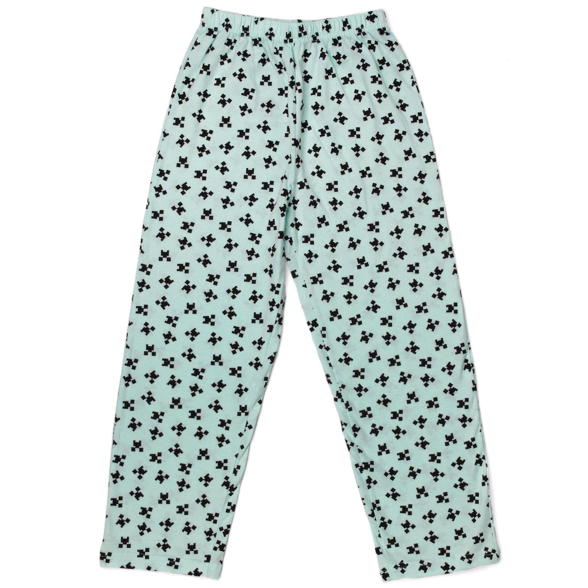 Purple - Lifestyle - Minecraft Girls Pyjama Set