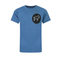 Blue - Front - Two Legged Dog Mens Logo T-Shirt