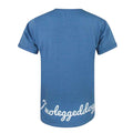 Blue - Back - Two Legged Dog Mens Logo T-Shirt
