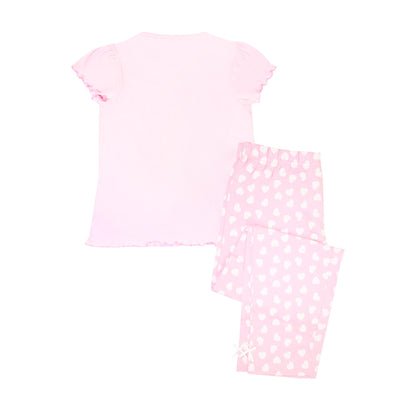 Pink - Back - The Lion King Girls Besties Pyjama Set