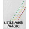 White - Side - Junk Food Womens-Ladies Magic Little Miss Shorts