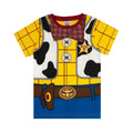 Multicoloured - Side - Toy Story Boys Woody Short Pyjama Set