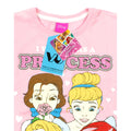 Pink - Lifestyle - Disney Princess Girls Cotton Short Pyjama Set