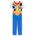 Multicoloured - Front - Toy Story Boys Woody Long Pyjama Set