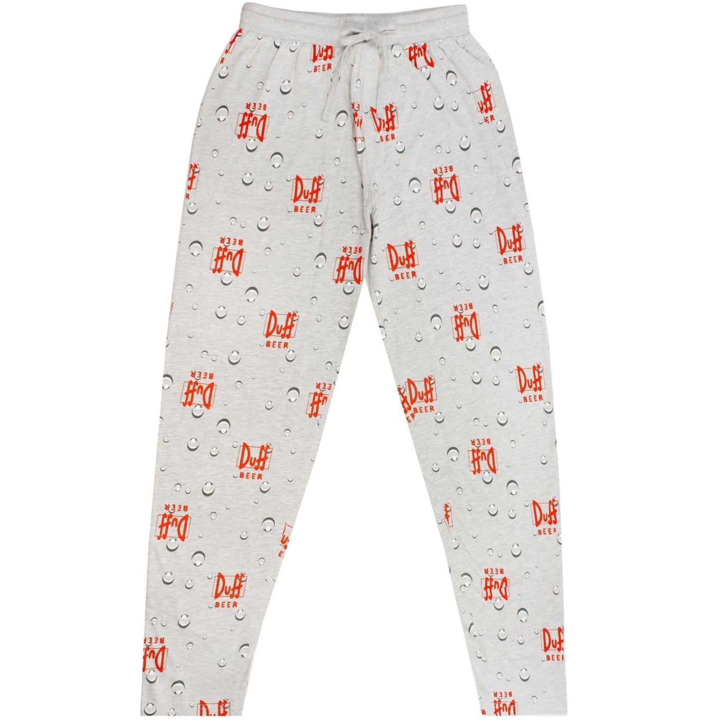 Black-Grey - Side - The Simpsons Mens Duff Beer Pyjama Set