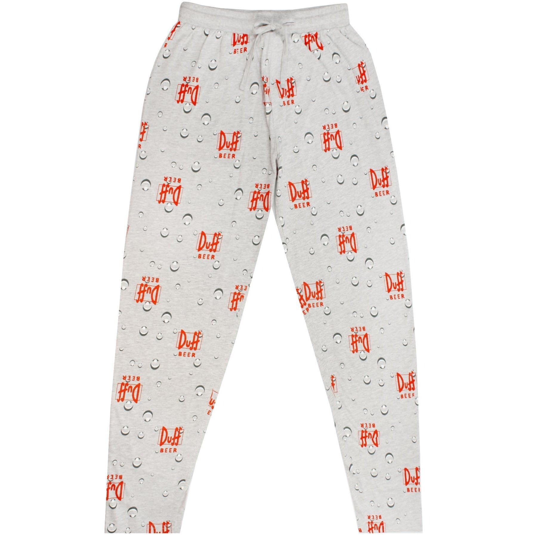 Black-Grey - Side - The Simpsons Mens Duff Beer Pyjama Set