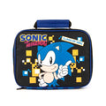 Blue-Black-Orange - Side - Sonic The Hedgehog Retro Style Gaming Lunch Bag