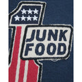 Navy - Side - Junk Food Mens American 1 Flag Full Zip Hoodie