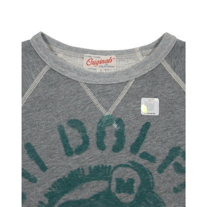 Grey - Back - Junk Food Mens Miami Dolphins NFL Sweatshirt