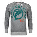 Grey - Front - Junk Food Mens Miami Dolphins NFL Sweatshirt