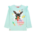 Pink-Mint - Back - Bing Bunny Girls Characters Long-Sleeved Pyjama Set