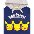 Blue - Lifestyle - Pokemon Boys Pikachu Face Drawstring Hoodie