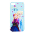 Light Blue - Front - Frozen Anna And Elsa Phone Case