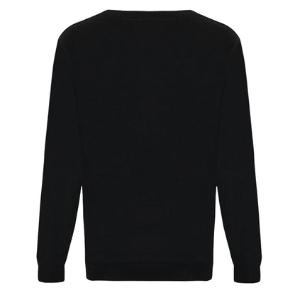 Black - Back - Super Mario Boys Luigi Sweatshirt