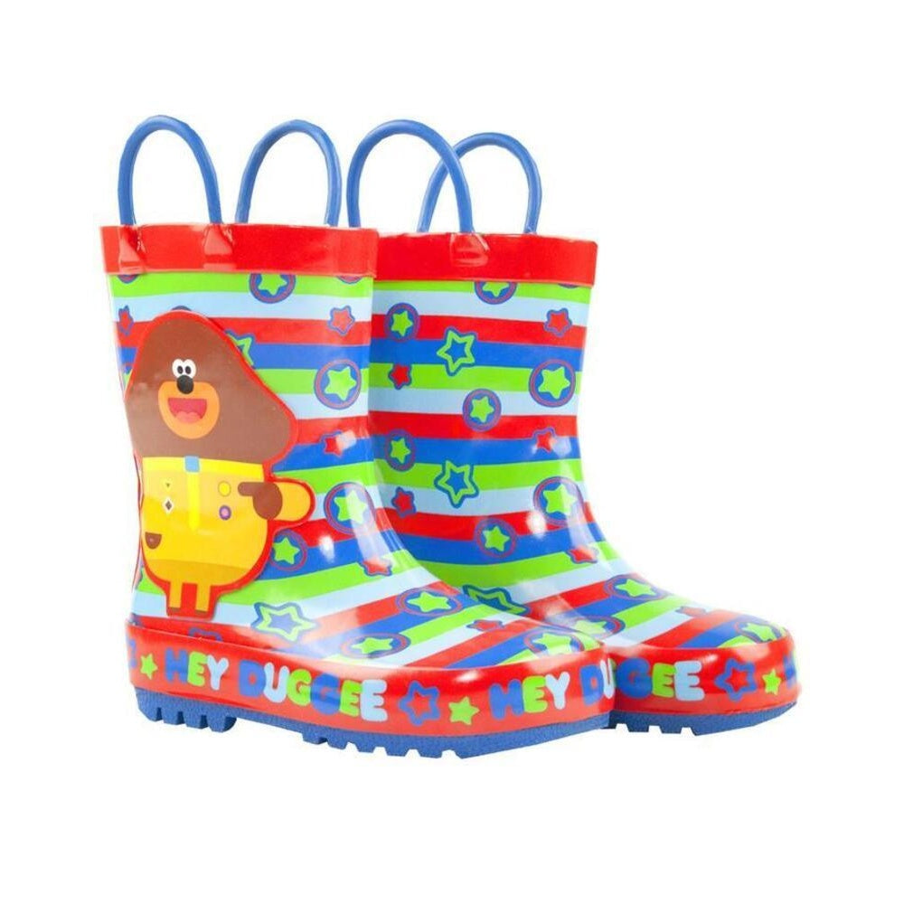 Red-Green-Blue - Lifestyle - Hey Duggee Boys Wellington Boots