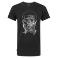 Black - Front - W.C.C Unisex Adult Muhammad Ali Longline T-Shirt