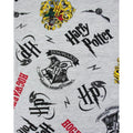Grey-Black - Side - Harry Potter Mens Hogwarts Crest Lounge Pants