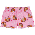 Purple-Pink - Side - Paw Patrol Girls Pawfect Skye Short Pyjama Set
