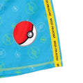 Black-Blue - Side - Pokemon Boys Pikachu Pokeball Swim Shorts