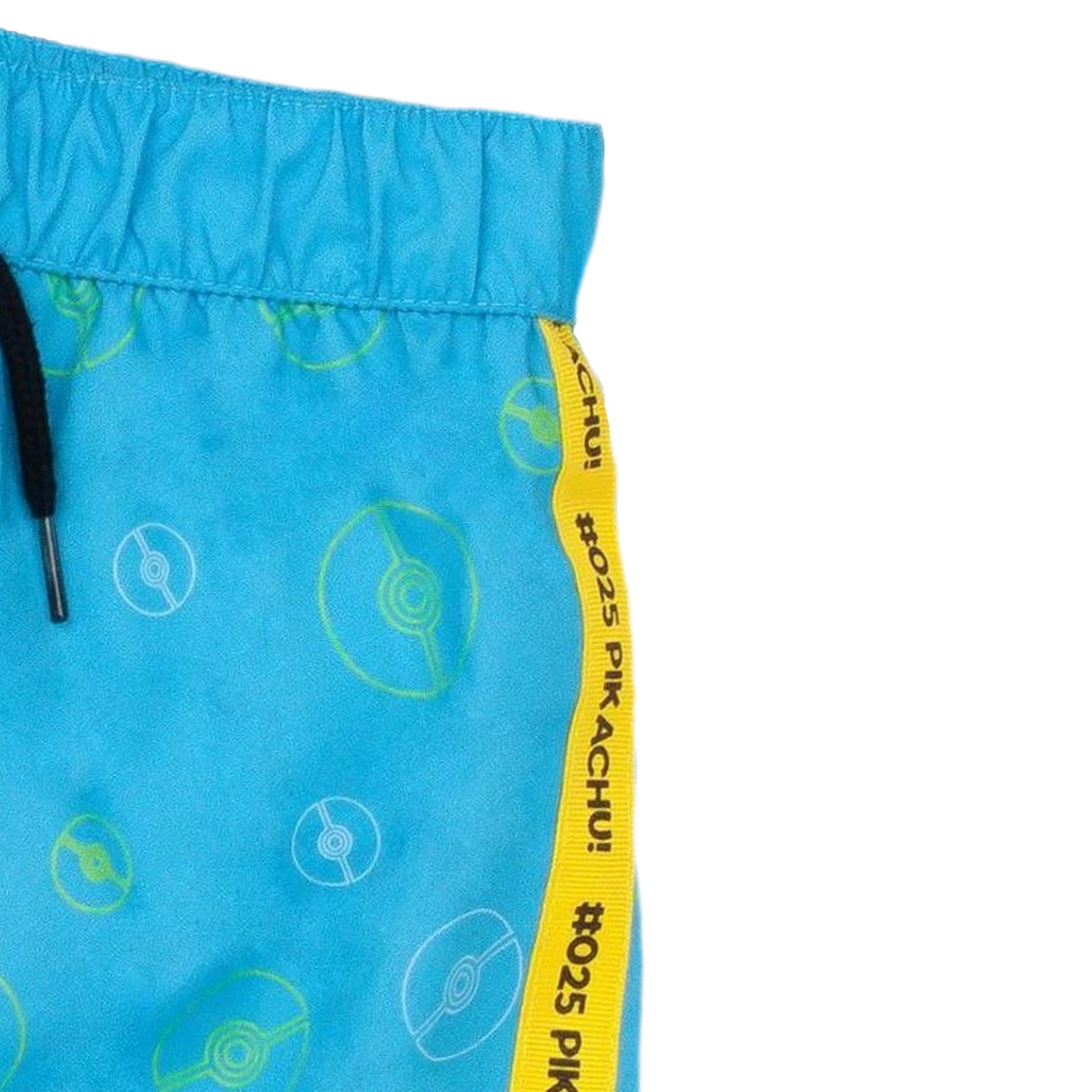 Black-Blue - Lifestyle - Pokemon Boys Pikachu Pokeball Swim Shorts