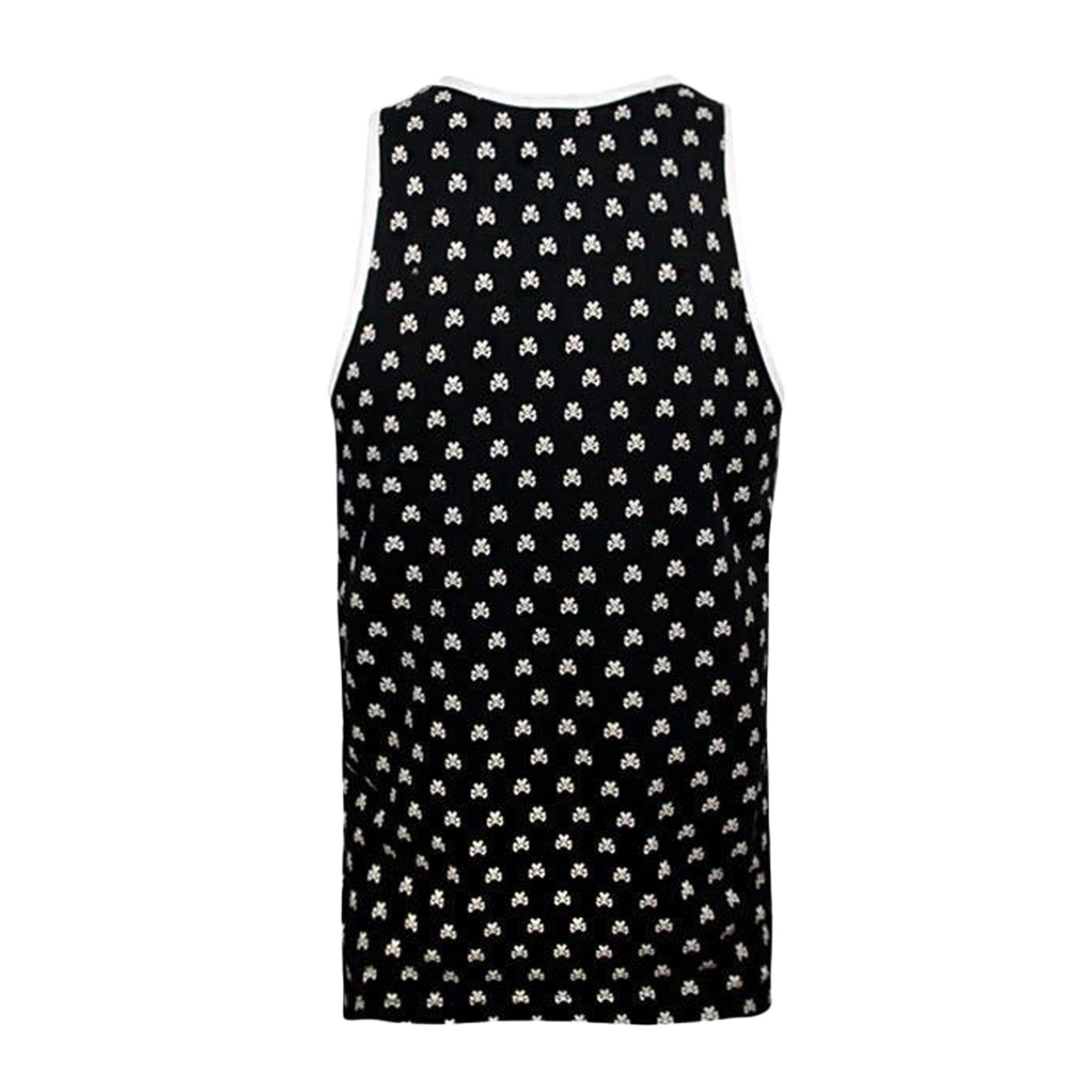 Black - Back - Bloc 28 Mens Mickey Mouse Vest