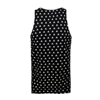Black - Back - Bloc 28 Mens Mickey Mouse Vest